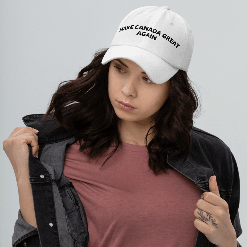 "Make Canada Great Again" Hat "White & Black"