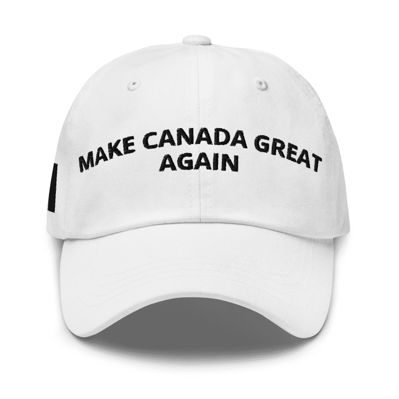"Make Canada Great Again" Hat "White & Black"