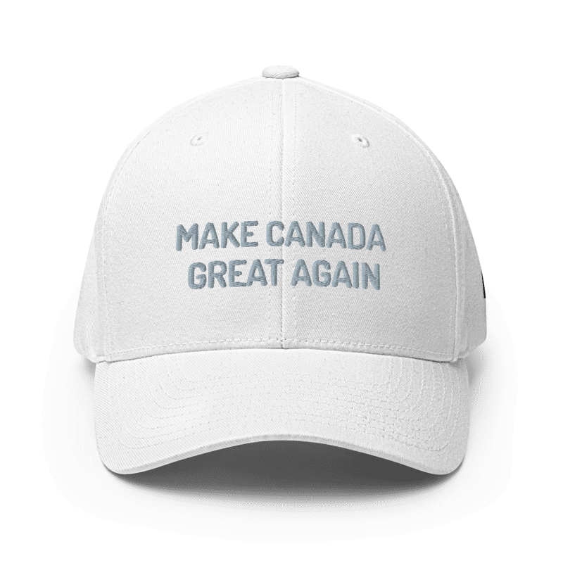 "Make Canada Great Again" Grey & White Hat