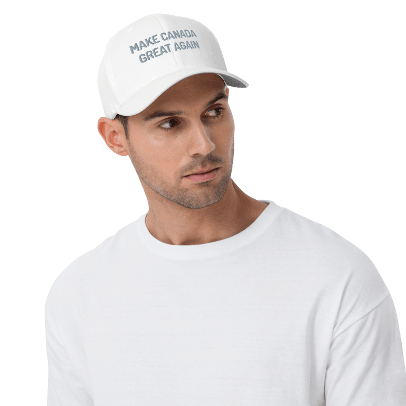 "Make Canada Great Again" Grey & White Hat